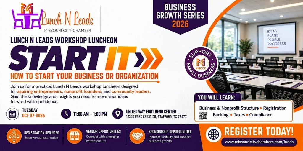 START IT: How to Start Your Business or Organization | Lunch N Leads